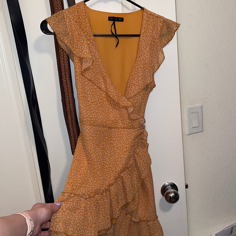 Wrap around sun dress